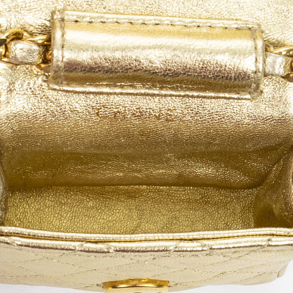 Chanel Vintage Micro Mini Chain Crossbody - Picture 7 of 9